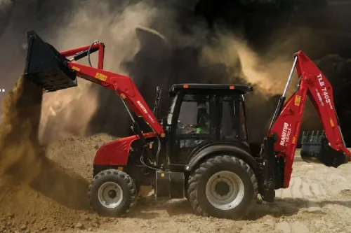 Manitou TLB 740S Backhoe Loader