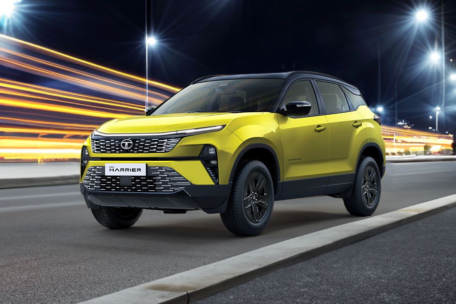 Tata Harrier Facelift Left Side Front View