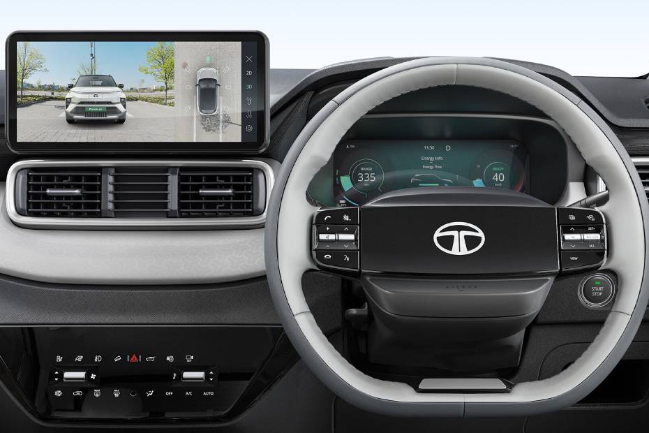 Tata Punch EV 360-Degree Camera Control