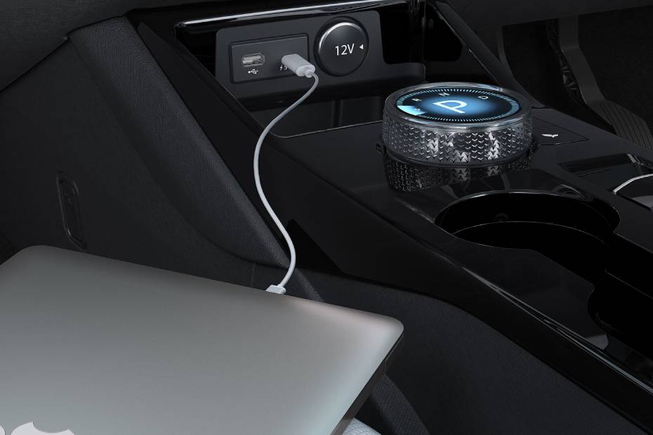 Tata Punch EV USB Port/AUX/Power Socket/Wireless Charging