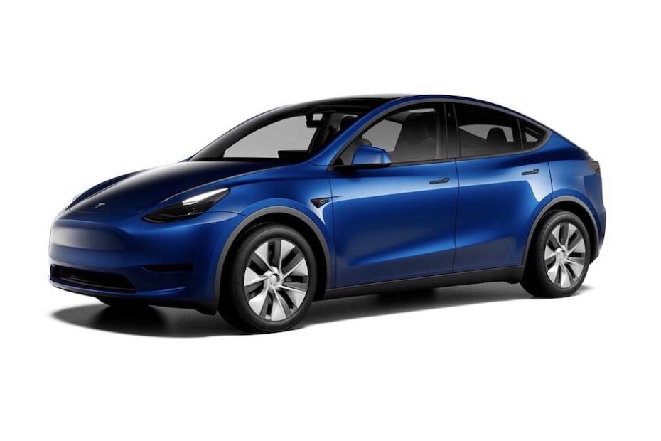 Tesla Model Y Left Side Front View