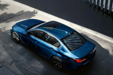 BMW 5 Series Top View