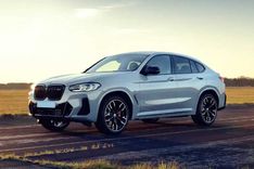 BMW X4 Left Side Front View