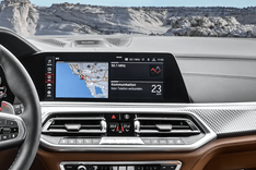 BMW X5 M Infotainment System