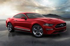 Ford Mustang 2022 Right Side Front View