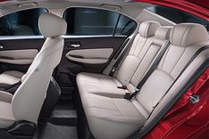 Honda City Hybrid rear seats
