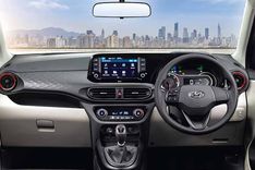Hyundai-Aura DashBoard Front View