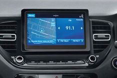 Hyundai Verna Infotainment System Main Menu