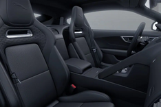 Jaguar-F-Type Door View of Driver Seat