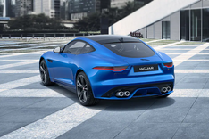 Jaguar-F-Type Left Side Rear View