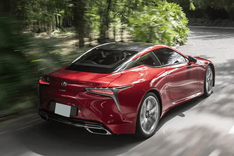 Lexus LC 500h Right Side Rear View