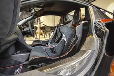 McLaren 720 S Door View of Driver Seat