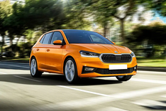 Skoda Fabia 2022 Right Side Front View