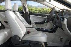 Tata Nexon EV Prime Door View of Driver Seat