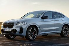 BMW X4 Left Side Front View