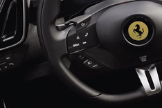 Ferrari Roma Steering Control