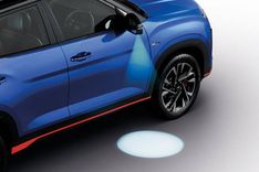 Hyundai Creta N Line Puddle lamp with welcome function