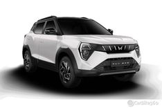 Mahindra XUV 3XO Everest White with Stealth Black