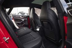 Audi RS7 Door View of Rear Seats