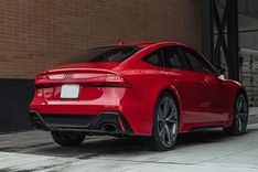 Audi RS7 Right Side Rear View