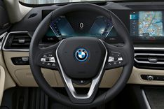 BMW i4 steering wheel