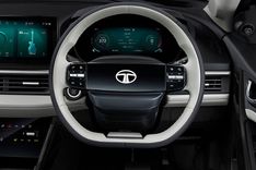 Tata Nexon EV Facelift Steering Wheel