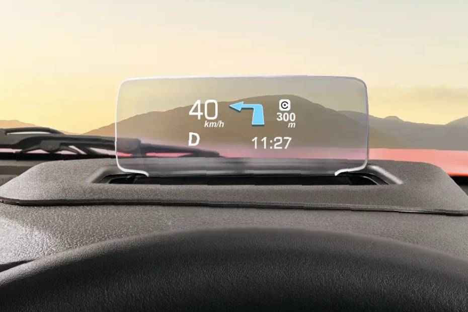 Toyota Urban Cruiser Taisor Head Up-Display