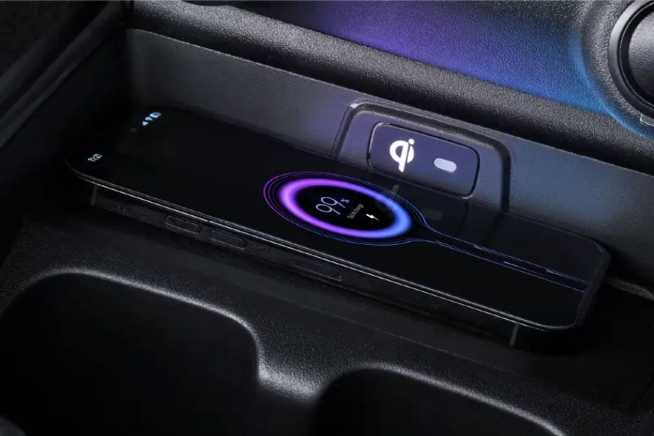 Toyota Urban Cruiser Taisor Wireless Charging Point