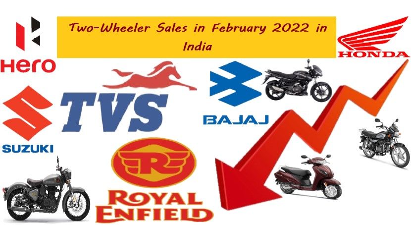 two wheeler sales feb 2022