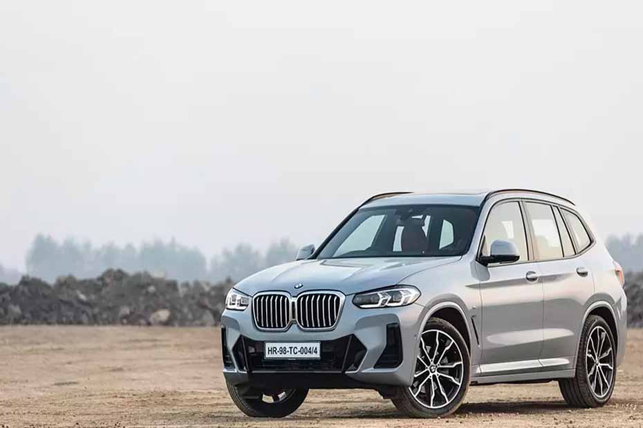 BMW X3 Left Side Front View