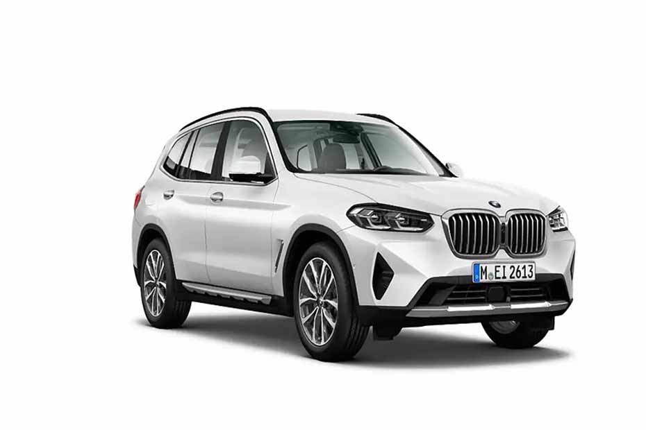 BMW X3 Right Side Front View